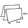 Foliodress beenhoezen 75 x 140 cm, 46 stuks