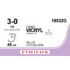 Vicryl gecoat violet 3-0, DA VB naald, 18532G, 12 stuks