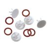 ProPulse vervangingsset siliconen ring en mushroom, 5 stuks