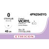 Vicryl violet gecoat 0, CTX PLUS naald, 4PN2545YG, 12 stuks