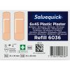 Salvequick pleisterstrips waterproof navulling, 6 x 45 stuks