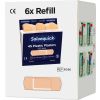 Salvequick pleisterstrips waterproof navulling, 6 x 45 stuks