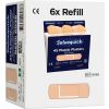 Salvequick pleisterstrips waterproof navulling, 6 x 45 stuks