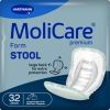 MoliCare Premium Form STOOL blauw, 69 x 31 cm, 32 stuks