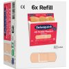 Salvequick pleisterstrips textiel navulling, 6 x 40 stuks