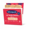 Salvequick pleisterstrips textiel navulling, 6 x 40 stuks