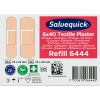 Salvequick pleisterstrips textiel navulling, 6 x 40 stuks