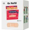 Salvequick pleisterstrips textiel navulling, 6 x 40 stuks