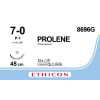 Prolene blauw 7-0, P-1 PRIME naald, 8696G, 12 stuks