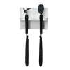 Heine EN 200 wandtransformator met BETA 400 LED F.O. otoscoop en BETA 200 LED oftalmoscoop