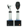 Heine BETA 400 F.O. Otoscoop en BETA 200 Oftalmoscoop (LED, 2x BETA4 NT handvat met NT4 oplader, reserve LED lamp)