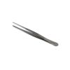 Pincet 14 cm recht met gladde bek RVS