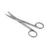 Chirurgische schaar spits/stomp 13 cm gebogen RVS