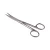 Chirurgische schaar spits/spits 14 cm gebogen RVS