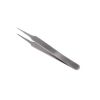 Horlogemakers pincet recht spits schouder model 11 cm RVS