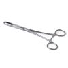 Maier koorntang met cremaillere (slot) 20 cm recht RVS