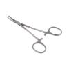 Mosquito arterieklem 1x2 tanden 12 cm gebogen RVS