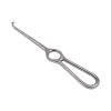 Volkmann wondhaak 1 - tands stomp 22 cm RVS