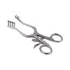 Weitlaner wondspreider 3x4 tanden scherp, 14 cm RVS