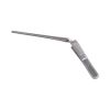 Wilde oorpincet kruismodel 13 cm gebogen RVS
