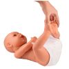 Neonate pop voor luieroefeningen, mannelijk