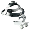 Heine HR 2.5x Optieken met i-View op Professional L Hoofdband met S-GUARD, werkafstand 340 mm