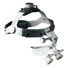 Heine HR 2.5x Optieken met i-View op Professional L Hoofdband met S-GUARD, werkafstand 420 mm