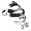 Heine HR 2.5x Optieken met i-View op Professional L Hoofdband met S-GUARD, werkafstand 520 mm
