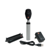 Heine BETA 200S Oftalmoscoop 3.5V XHL met BETA4 USB oplaadbaar handvat en USB-kabel en voeding