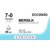 Silk zwart 7-0, GS-9 naald, ECC3543G, 12 stuks