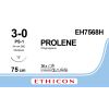 Prolene blauw 3-0, PS-1 PRIME MP naald, EH7568H, 36 stuks