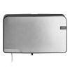 Quartz Silver Duo Mini Jumbo Toiletrolhouder