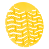Urinoir Matten Mango/Geel, 10 stuks