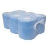 Midi Poetspapier Recycled Blauw 2-laags Verlijmd 150 m x 20 cm