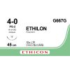 Ethilon groen 4-0, PS-2 PRIME MP naald, G667G, 12 stuks