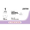 Vicryl gecoat gevlochten violet 1, UR-6 naald, J2575H, 36 stuks