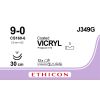Vicryl gecoat violet 9-0, CS160-6 naald, J349G, 12 stuks