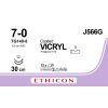 Vicryl gecoat violet 7-0, TG140-8 naald, J566G, 12 stuks