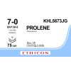 Prolene blauw 7-0, BV130-5 MP naald, KHL5673JG, 12 stuks