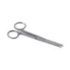 Chirurgische schaar linkshandig spits/stomp 16 cm recht RVS