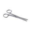 Chirurgische schaar linkshandig stomp/stomp 14 cm recht RVS