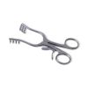 Weitlaner linkshandige wondspreider 2x3 tanden scherp, 13 cm RVS