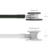 3M Littmann Classic III Monitoring Stethoscoop Zwart | Rvs Geborsteld
