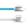 3M Littmann Classic III Monitoring Stethoscoop Turquoise | Rvs Geborsteld