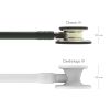 3M Littmann Classic III Monitoring Stethoscoop Zwart | Champagne