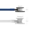 3M Littmann Classic III Monitoring Stethoscoop Marine Blauw | Spiegel