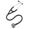 3M Littmann Cardiology IV Diagnostic Stethoscoop Zwart | Rvs Geborsteld