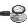 3M Littmann Cardiology IV Diagnostic Stethoscoop Zwart | Rvs Geborsteld