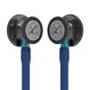 3M Littmann Cardiology IV Diagnostic Stethoscoop Marine Blauw | Smoke Glans
