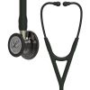 3M Littmann Cardiology IV Diagnostic Stethoscoop Zwart | Smoke Glans | Champagne